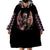 Angel Skull Wearable Blanket Hoodie She Whispered Back Iam The Storm - Wonder Print Shop