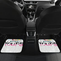 Watercolor Skull Car Mats Yes I'm Bitch But Not Your - Wonder Print Shop