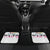 Watercolor Skull Car Mats Yes I'm Bitch But Not Your - Wonder Print Shop
