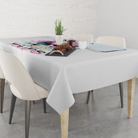 Watercolor Skull Tablecloth Yes I'm Bitch But Not Your - Wonder Print Shop
