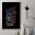American Skull Canvas Wall Art In Gun We Trust - Wonder Print Shop