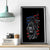 American Skull Canvas Wall Art In Gun We Trust - Wonder Print Shop