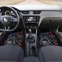 American Skull Car Mats In Gun We Trust - Wonder Print Shop