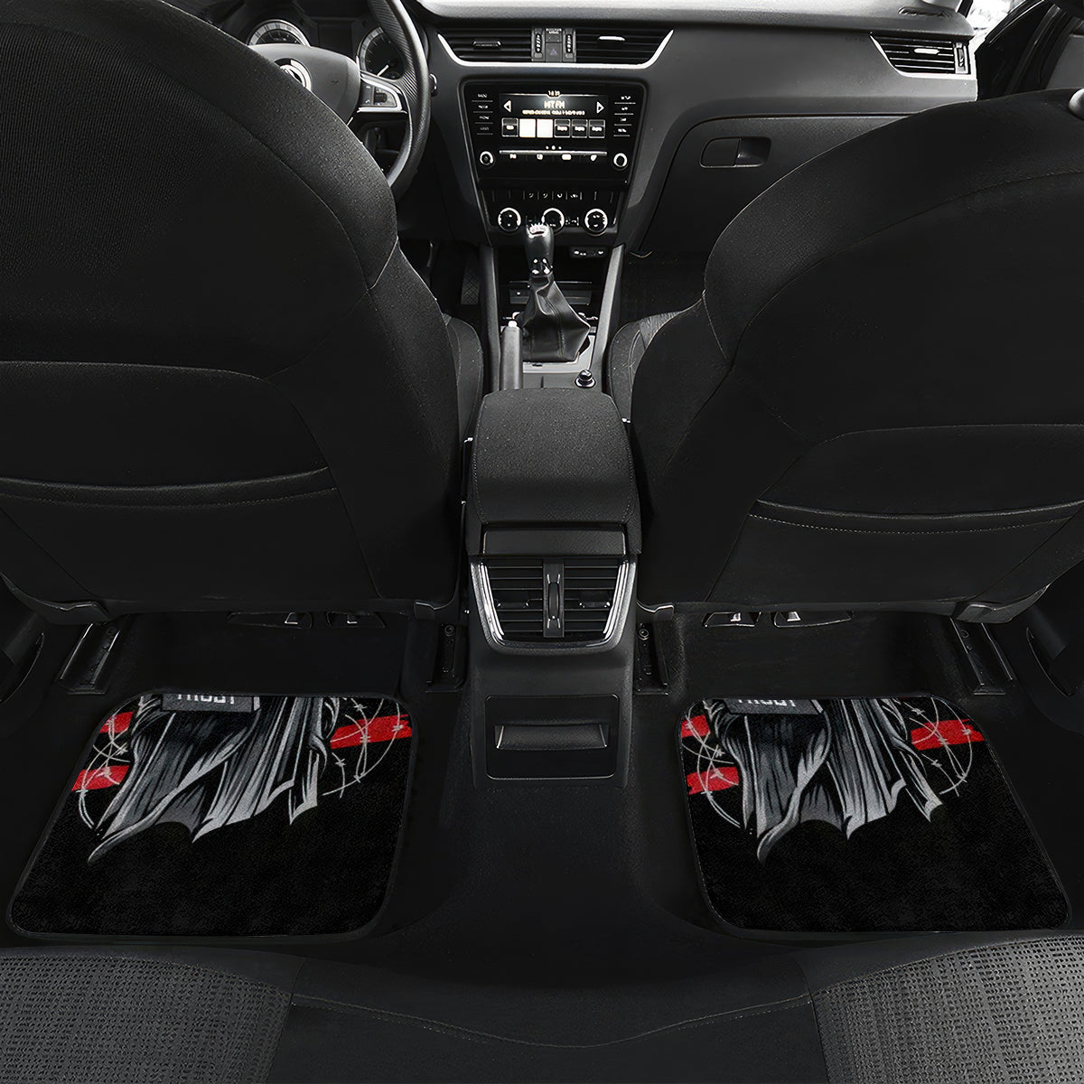 American Skull Car Mats In Gun We Trust - Wonder Print Shop