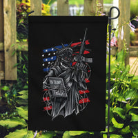American Skull Garden Flag In Gun We Trust - Wonder Print Shop