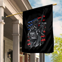 American Skull Garden Flag In Gun We Trust - Wonder Print Shop