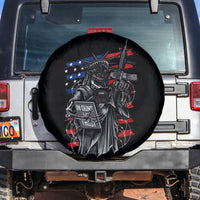 American Skull Spare Tire Cover In Gun We Trust - Wonder Print Shop