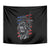American Skull Tapestry In Gun We Trust - Wonder Print Shop