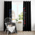 American Skull Window Curtain In Gun We Trust - Wonder Print Shop