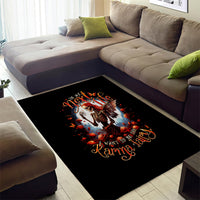 Fairy Skull Area Rug In Next Life I Want To Be The Karma Fairy - Wonder Print Shop