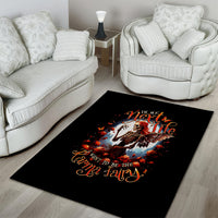 Fairy Skull Area Rug In Next Life I Want To Be The Karma Fairy - Wonder Print Shop