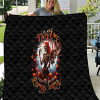 Fairy Skull Quilt In Next Life I Want To Be The Karma Fairy - Wonder Print Shop
