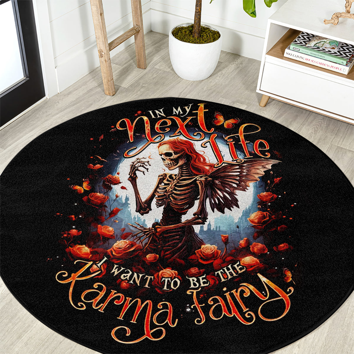 fairy-skull-round-carpet-in-next-life-i-want-to-be-the-karma-fairy