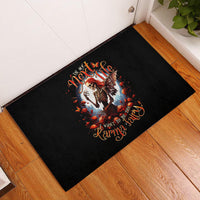 Fairy Skull Rubber Doormat In Next Life I Want To Be The Karma Fairy - Wonder Print Shop