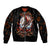 Fairy Skull Sleeve Zip Bomber Jacket In Next Life I Want To Be The Karma Fairy - Wonder Print Shop