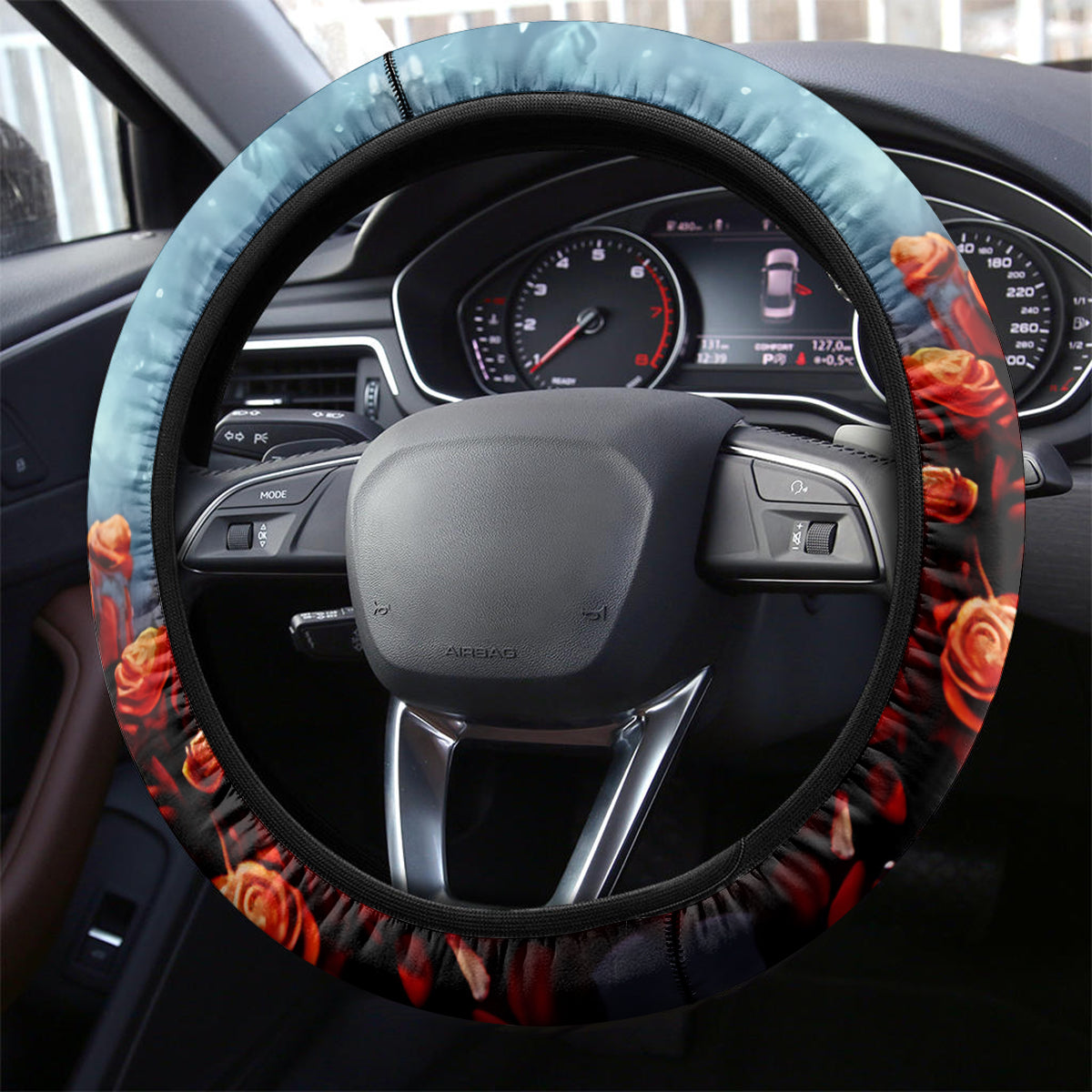 Fairy Skull Steering Wheel Cover In Next Life I Want To Be The Karma Fairy - Wonder Print Shop
