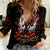 Fairy Skull Women Casual Shirt In Next Life I Want To Be The Karma Fairy - Wonder Print Shop