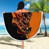 Wings Skull Beach Blanket Kill Them All - Wonder Print Shop