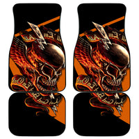 Wings Skull Car Mats Kill Them All - Wonder Print Shop