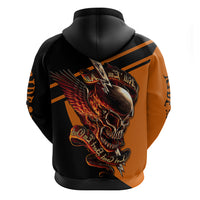 Wings Skull Hoodie Kill Them All - Wonder Print Shop
