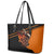 Wings Skull Leather Tote Bag Kill Them All - Wonder Print Shop