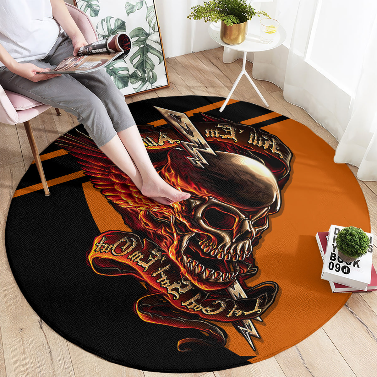 wings-skull-round-carpet-kill-them-all