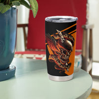 Wings Skull Tumbler Cup Kill Them All - Wonder Print Shop