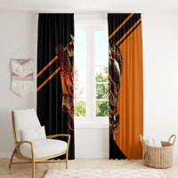Wings Skull Window Curtain Kill Them All - Wonder Print Shop