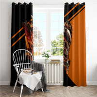 Wings Skull Window Curtain Kill Them All - Wonder Print Shop