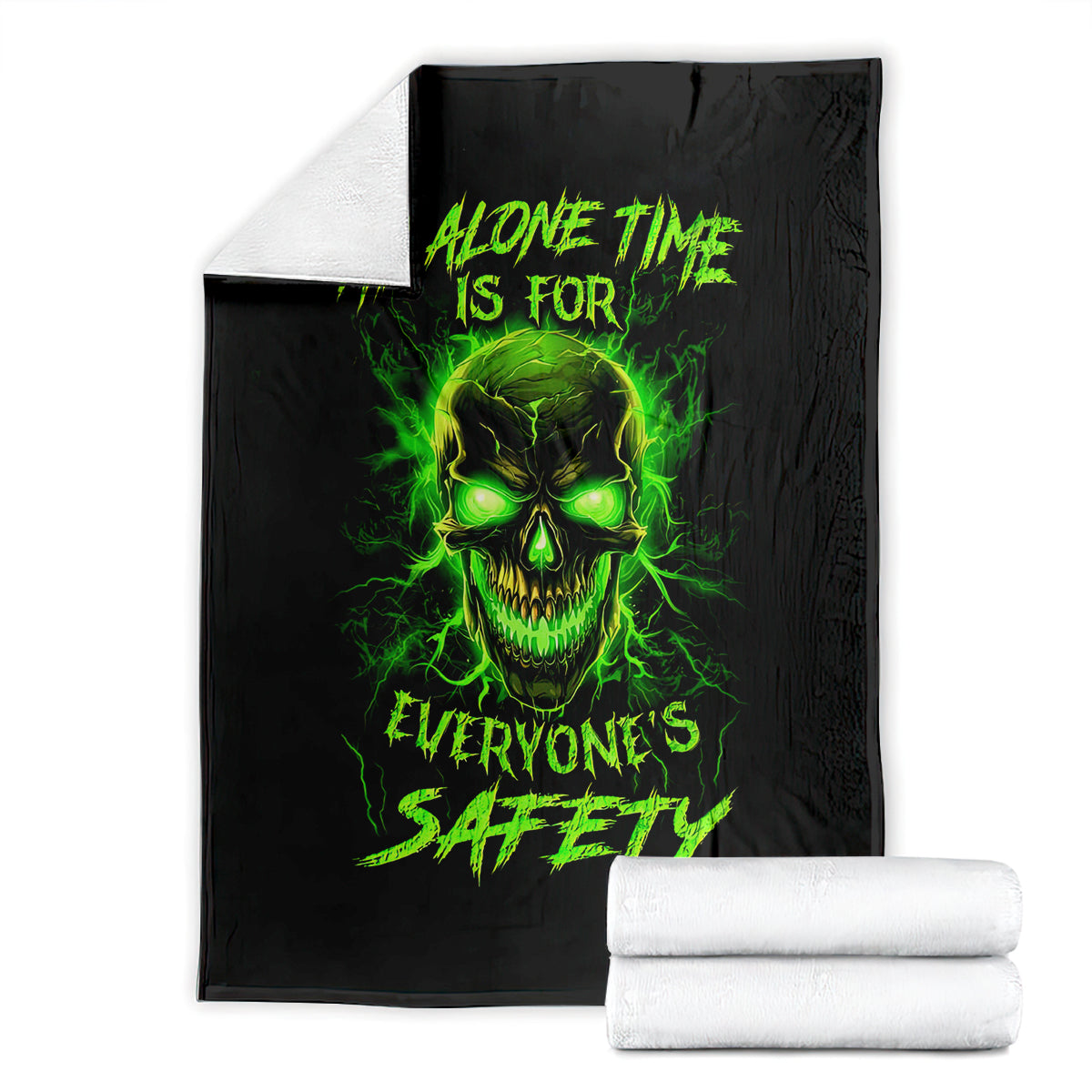 flame-skull-blanket-my-alone-time-is-for-everyone-safe