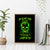 Flame Skull Canvas Wall Art My Alone TIme Is For Everyone Safe - Wonder Print Shop