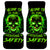 Flame Skull Car Mats My Alone TIme Is For Everyone Safe - Wonder Print Shop