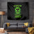 Flame Skull Tapestry My Alone TIme Is For Everyone Safe - Wonder Print Shop