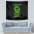 Flame Skull Tapestry My Alone TIme Is For Everyone Safe - Wonder Print Shop