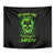 Flame Skull Tapestry My Alone TIme Is For Everyone Safe - Wonder Print Shop