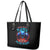 American Skull Leather Tote Bag Nice To Meet You Im The Coach - Wonder Print Shop