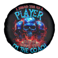 American Skull Spare Tire Cover Nice To Meet You Im The Coach - Wonder Print Shop