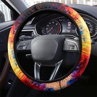 American Skull Steering Wheel Cover Nice To Meet You Im The Coach - Wonder Print Shop