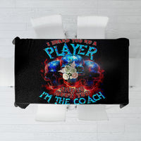 American Skull Tablecloth Nice To Meet You Im The Coach - Wonder Print Shop