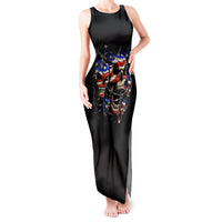 American Skull Tank Maxi Dress Nice To Meet You Im The Coach - Wonder Print Shop