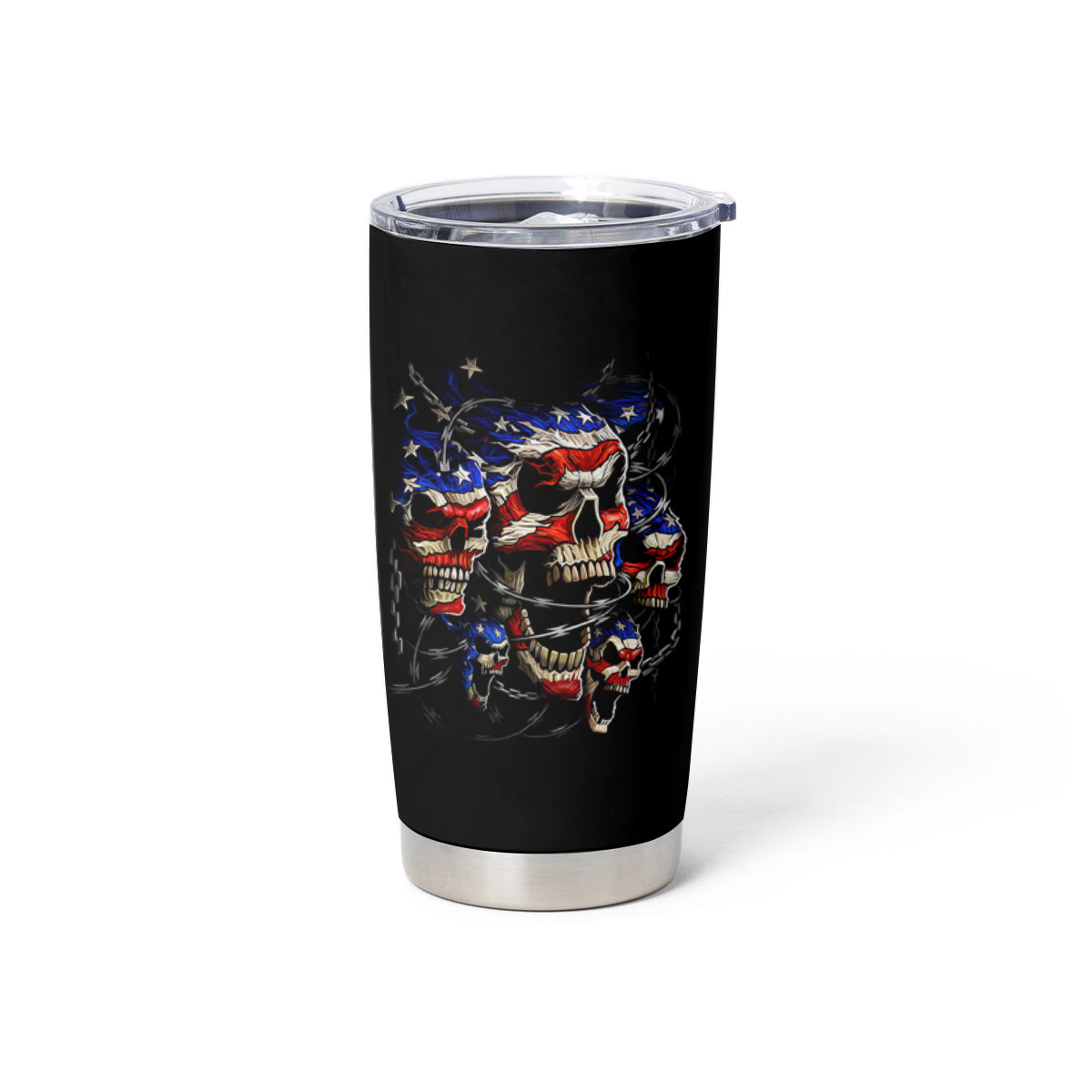 American Skull Tumbler Cup Nice To Meet You Im The Coach - Wonder Print Shop