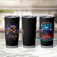 American Skull Tumbler Cup Nice To Meet You Im The Coach - Wonder Print Shop