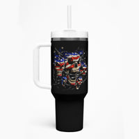 American Skull Tumbler With Handle Nice To Meet You Im The Coach - Wonder Print Shop