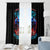 American Skull Window Curtain Nice To Meet You Im The Coach - Wonder Print Shop