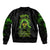 Thunder Skull Bomber Jacket Satan Still Has A Restrainning Order Against Me - Wonder Print Shop