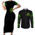 Thunder Skull Couples Matching Short Sleeve Bodycon Dress and Long Sleeve Button Shirts Satan Still Has A Restrainning Order Against Me - Wonder Print Shop