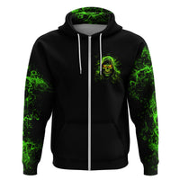 Thunder Skull Hoodie Satan Still Has A Restrainning Order Against Me - Wonder Print Shop