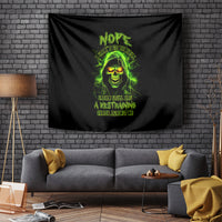 Thunder Skull Tapestry Satan Still Has A Restrainning Order Against Me - Wonder Print Shop