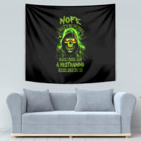 Thunder Skull Tapestry Satan Still Has A Restrainning Order Against Me - Wonder Print Shop