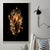 Fire Skull Canvas Wall Art Flame SKull Ride Or Die - Wonder Print Shop